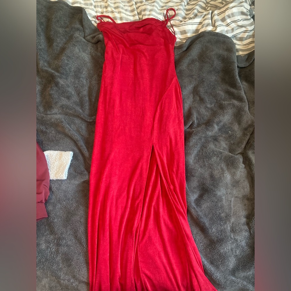 Red dress